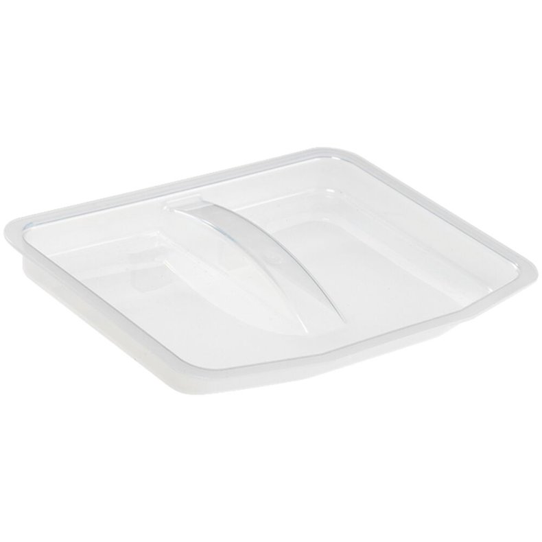 L�g, 28x33x5cm, klar, plast, til 13 ltr. inventarspand