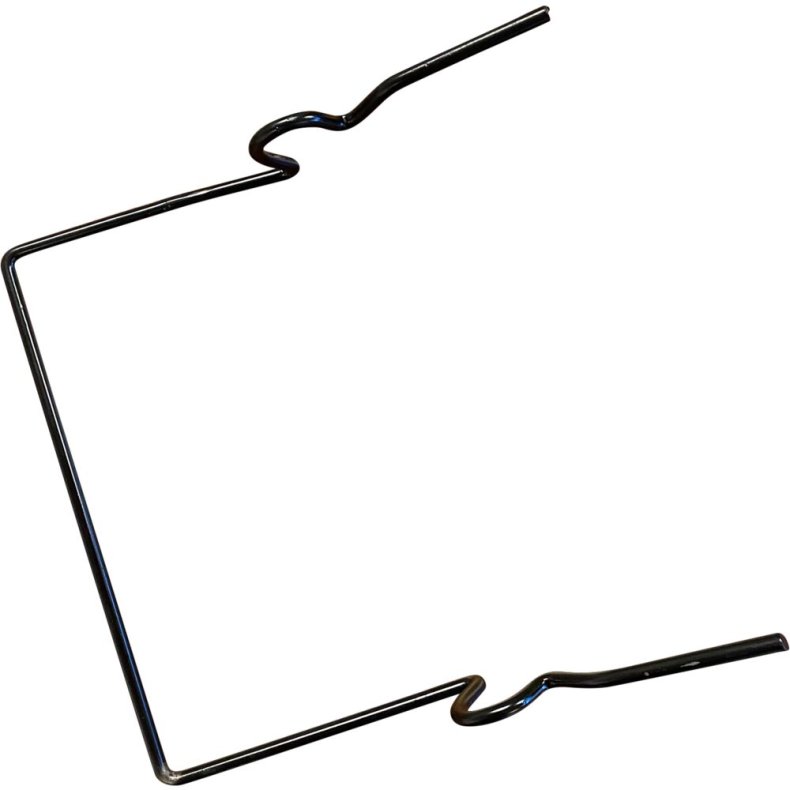 Moppest�tte, 20x20x9cm, sort, aluminium, s�t med 2 stk, flytbar