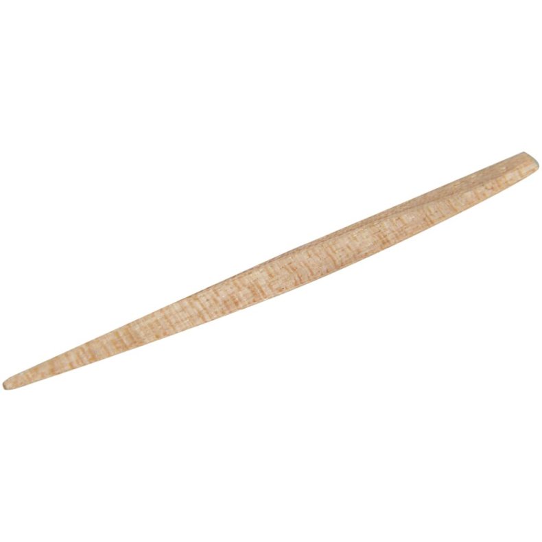 Tandstikker, 5cm, brun, tr�, trekantet, enkeltforpakket, engangs