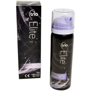 Kl�befjerner, Trio Elite, 50 ml, spray, silikonebaseret, uden alkohol, usteril