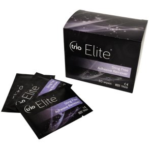 Kl�befjerner, Trio Elite, 16x12cm, serviet, silikonebaseret, uden alkohol, usteril