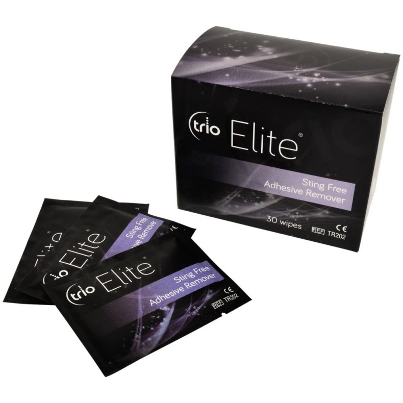 Kl�befjerner, Trio Elite, 16x12cm, serviet, silikonebaseret, uden alkohol, usteril