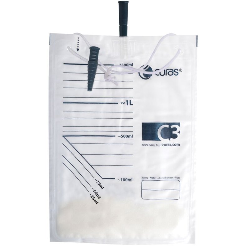 T�mmepose, Curas, 1,5 l, NRV, singlepak
