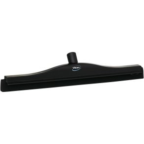 Gulvskraber, Vikan, sort, cellegummi/PP, 40 cm, med olieresistent cellegummiblad, dobbeltblad