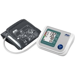Blodtryksapparat, A&D Medical, hvid, UA-767S fuldautomatisk, inkl. universalmanchet