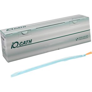 Engangskateter, IQ-Cath, fleksibel kuglespids, CH 16, 43cm, klar til brug, m/sleeve, steril *Denne vare tages ikke retur*