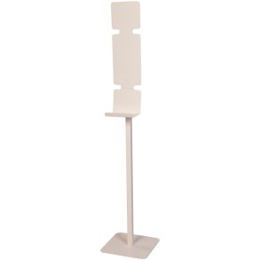 Stander, 29x29,5x142cm, hvid, til h�nddesinfektions touchfree dispenser