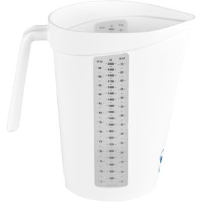M�lekande, Vikan, 2 l, hvid, PP, med �ben hank *Denne vare tages ikke retur*