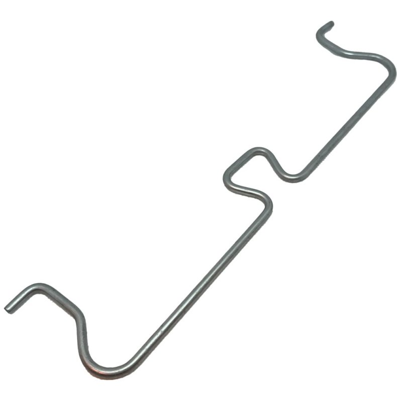 Poseklemme, Vileda Origo 2, 24,4x6cm, gr�, metal, til affaldspose *Denne vare tages ikke retur*