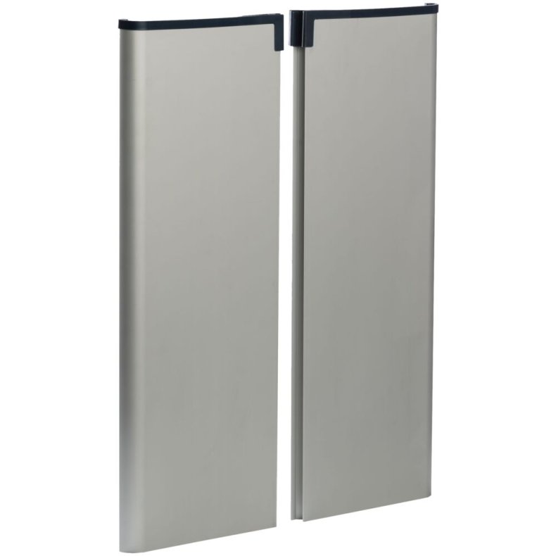 D�re, Vileda Origo 2, 77x27,5cm, s�lv, aluminium, 2 stk. *Denne vare tages ikke retur*