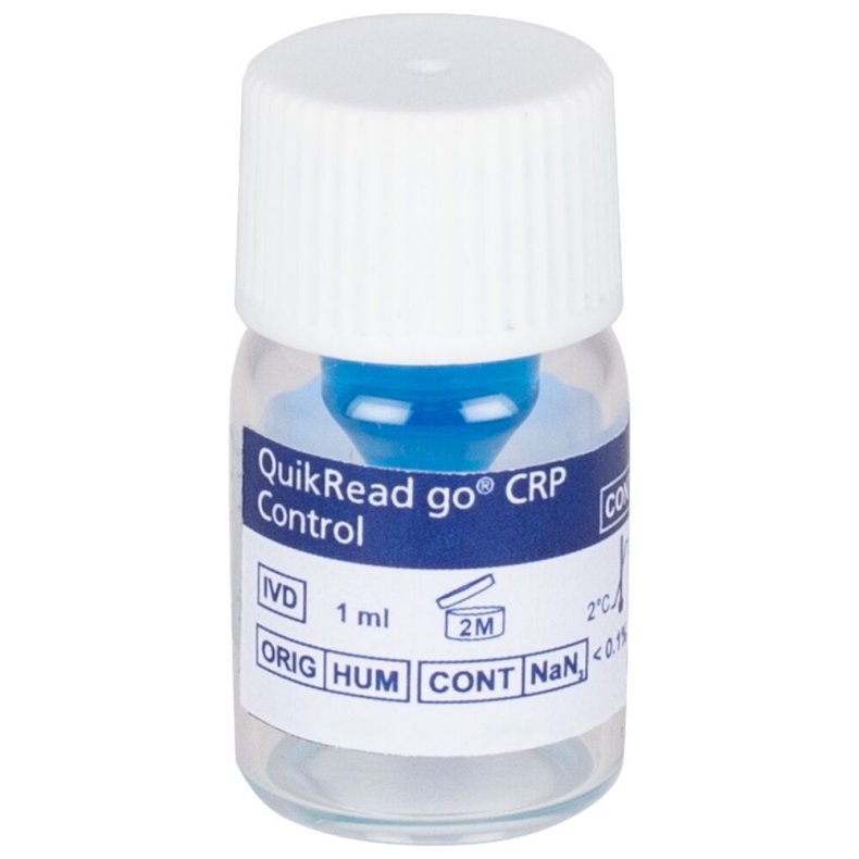 CRP kontrol, QuikRead Go, Normal, 1 ml, k�levare *Denne vare tages ikke retur*
