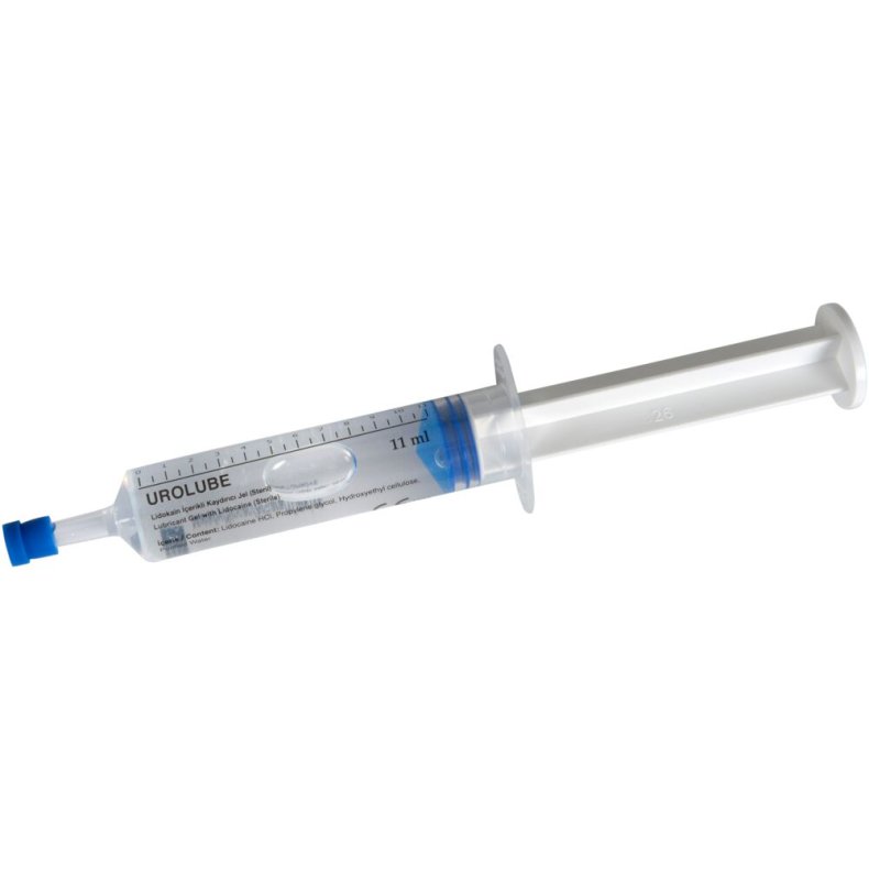 Katetersm�remiddel, Urolube, 11 ml, 2% lidokain, uden Klorhexidin *Denne vare tages ikke retur*