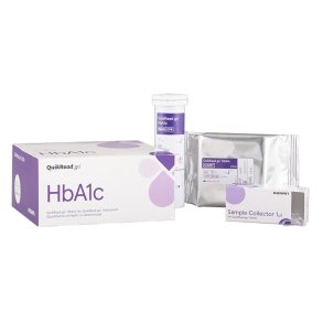 HbA1c test, QuikRead Go, 1 ml, k�levare *Denne vare tages ikke retur*