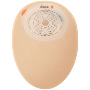 Kolostomipose, NovaLife 1 TRE, Midi, 375 ml, 35-55/70 mm, 1-dels, lukket, opklipbar