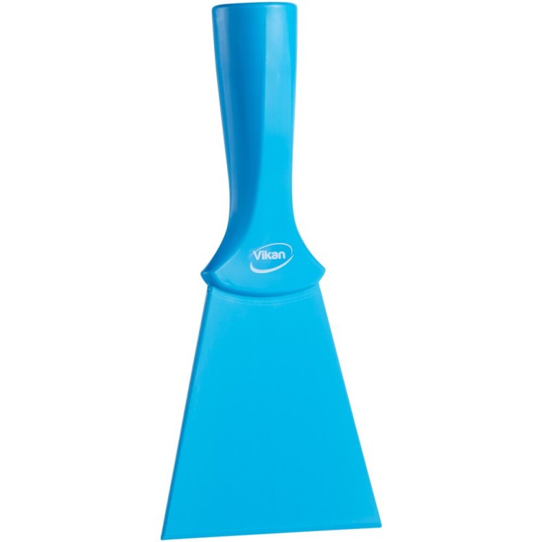 Skraber, Vikan, 20,5x10x3,2cm, bl�, nylon/PP, 10 cm, med gevind