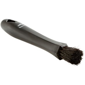 Interi�r b�rste, Vikan, 15,5cm, �2,2cm, sort, h�r/PP *Denne vare tages ikke retur*