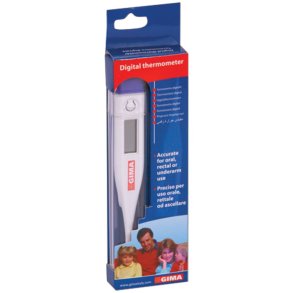 Termometer, GIMA, digital, med fleksibel spids