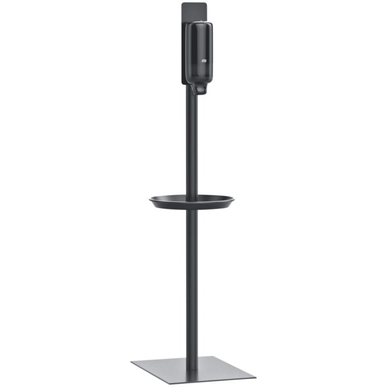 Stander, Tork, sort, rustfrit st�l, til Tork dispensere