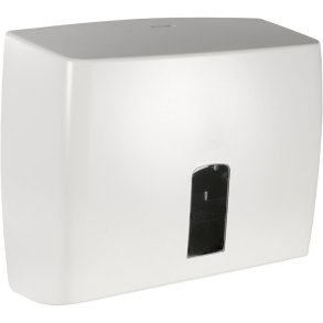 Dispenser, Classic Recycled, Mini, 13x30,5x26cm, hvid, plast, alle typer h�ndkl�deark