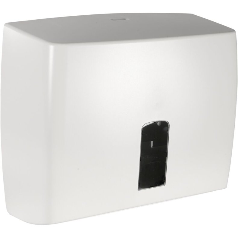 Dispenser, Classic Recycled, Mini, 13x30,5x26cm, hvid, plast, alle typer h�ndkl�deark