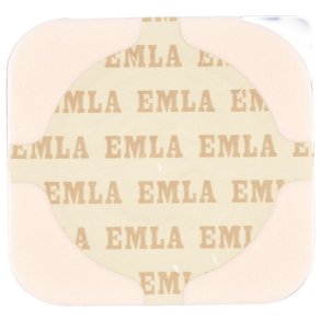 Medicinsk plaster, Emla, 25+25 mg/g, 2 stk. pr. pakke