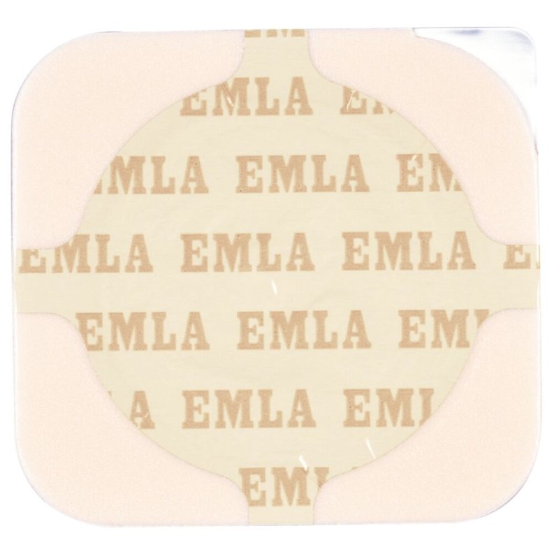 Medicinsk plaster, Emla, 25+25 mg/g, 2 stk. pr. pakke