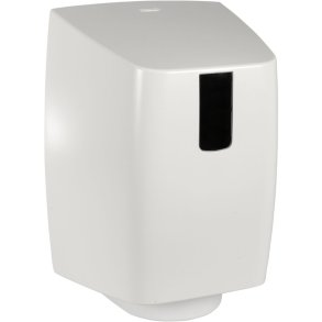 Dispenser, Classic Recycled, Midi, 23x24x38cm, hvid, plast, h�ndkl�derulle centertr�k