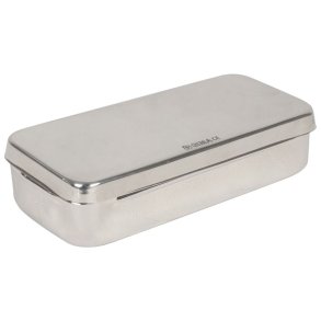 Instrument�ske, 18x8x4cm, rustfrit st�l, med l�g