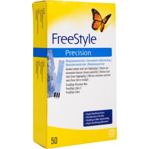 Teststrimler, Freestyle  Precision, til blodsukker, enkeltindpakket