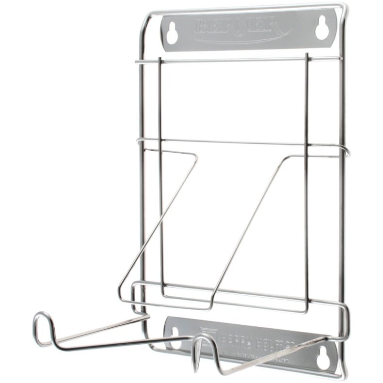 Handskestativ, ABENA, 21,7x16,1x11,8cm, s�lv, rustfrit st�l, til 1 �ske