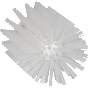 R�rb�rstehoved, Vikan, 16cm, �9cm, hvid, polyester/PP/rustfrit st�l, medium *Denne vare tages ikke retur*