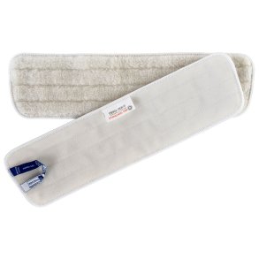 Moppe, Clean Plus, hvid, polyester, 40 cm *Denne vare tages ikke retur*