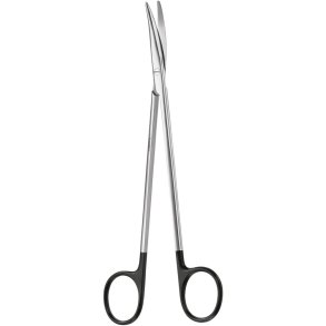 Saks Metzenbaum, Aesculap, Supreme, 18cm, rustfrit st�l, supercut, buet, stump/stump *Denne vare tages ikke retur*