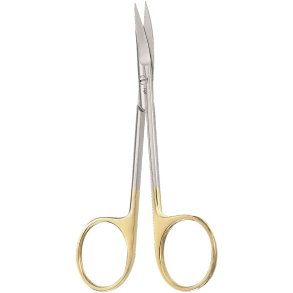 Mikrosaks h�rdmetal supercut, Aesculap, Supreme, 11cm, rustfrit st�l, buet, spids/spids *Denne vare tages ikke retur*