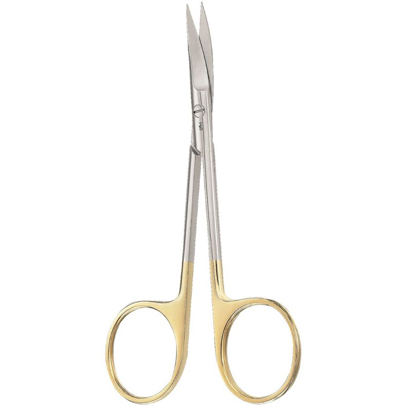 Mikrosaks h�rdmetal supercut, Aesculap, Supreme, 11cm, rustfrit st�l, buet, spids/spids *Denne vare tages ikke retur*