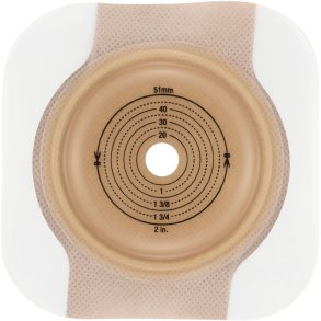 Stomiplade, Conform 2 CeraPlus, 55 mm, 13-38 mm, opklipbar, soft konveks