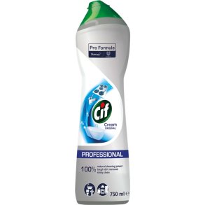 Skurecreme, Diversey CIF, 750 ml, uden farve, med parfume