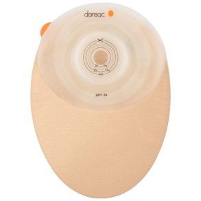 Kolostomipose, NovaLife 1 TRE, Maxi, 590 ml, 15-44 mm, 1-dels, soft konveks, lukket