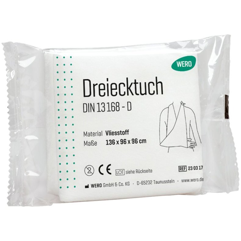 Arm- og skulderfiksering, Wero, 1-lags, 1,36m x 96cm, hvid