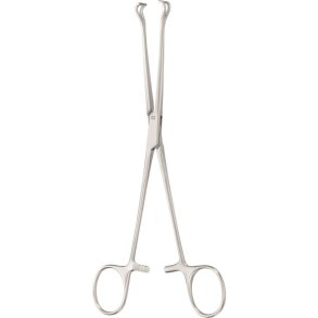 Tang Babcock, Aesculap Supreme, 21,5cm, rustfrit st�l, vandrette t�nder, flergangs *Denne vare tages ikke retur*