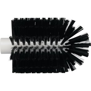 R�rb�rstehoved, Vikan, 17cm, �10cm, sort, polyester/PP/rustfrit st�l, medium *Denne vare tages ikke retur*
