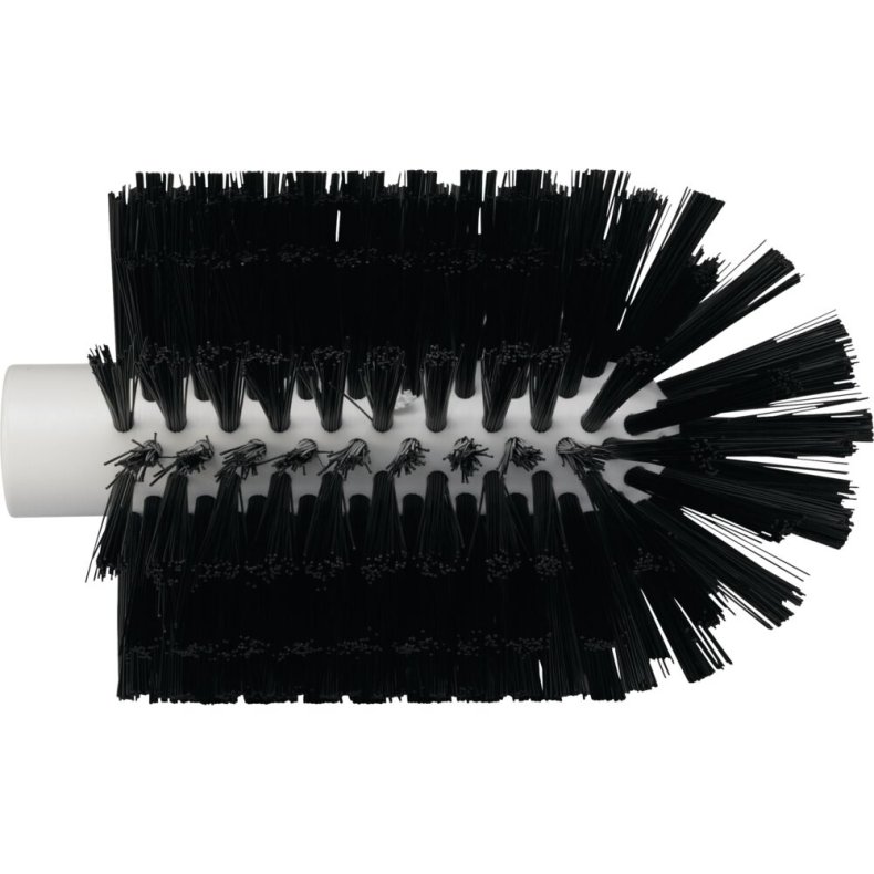 R�rb�rstehoved, Vikan, 17cm, �10cm, sort, polyester/PP/rustfrit st�l, medium *Denne vare tages ikke retur*