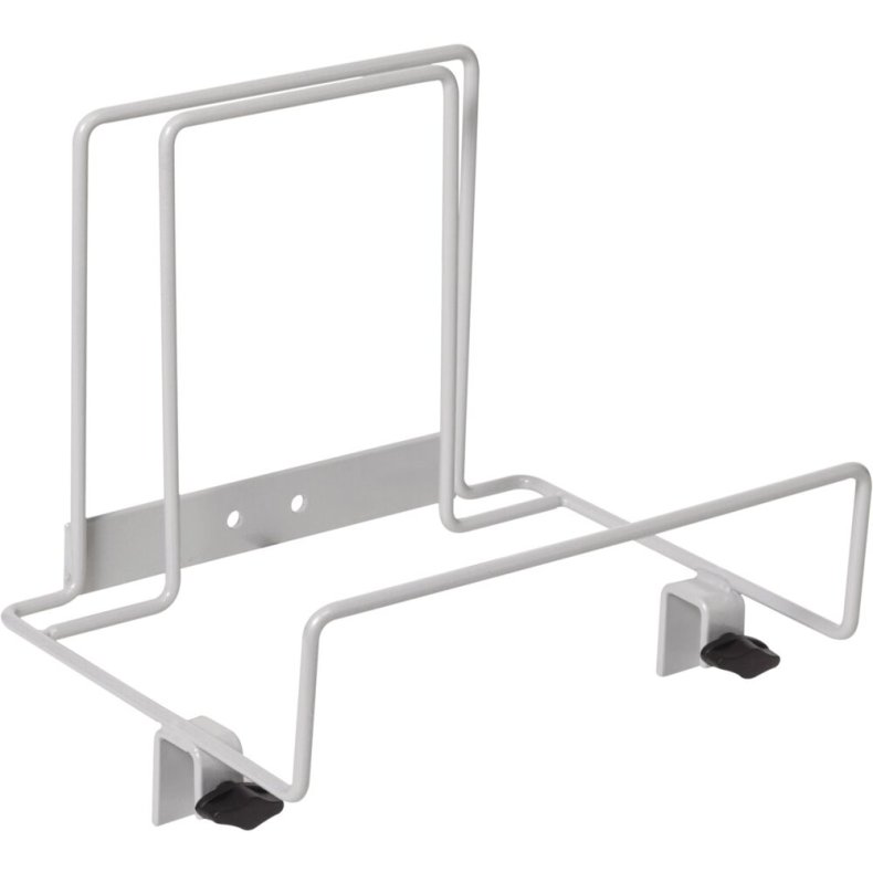 Moppeboksholder, Diversey, 25,6x23,1x21cm, gr�, st�l, med 2 justerbare beslag *Denne vare tages ikke retur*