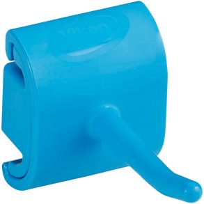 V�goph�ng til redskaber, Vikan, 78x41,5mm, �48mm, bl�, PP/TPE, enkeltkrogs modul *Denne vare tages ikke retur*
