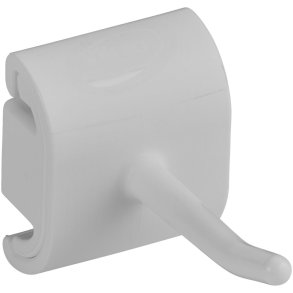 V�goph�ng til redskaber, Vikan, 78x41,5mm, �48mm, hvid, PP/TPE, enkeltkrogs modul