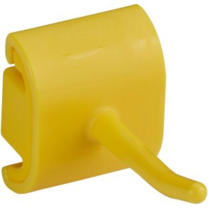 V�goph�ng til redskaber, Vikan, 78x41,5mm, �48mm, gul, PP/TPE, enkeltkrogs modul *Denne vare tages ikke retur*