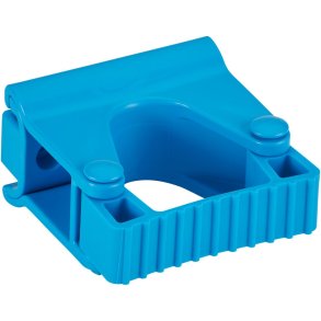 V�goph�ng til redskaber, Vikan, 8,7x8,3x4,8cm, bl�, PP/TPE, enkelt gummib�ndsmodul