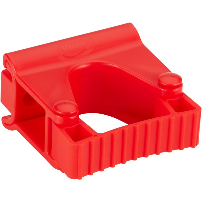 V�goph�ng til redskaber, Vikan, 8,7x8,3x4,8cm, r�d, PP/TPE, enkelt gummib�ndsmodul *Denne vare tages ikke retur*