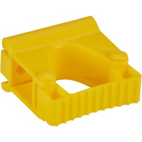 V�goph�ng til redskaber, Vikan, 8,7x8,3x4,8cm, gul, PP/TPE, enkelt gummib�ndsmodul *Denne vare tages ikke retur*