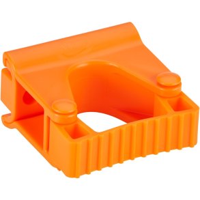 V�goph�ng til redskaber, Vikan, 8,7x8,3x4,8cm, orange, PP/TPE, enkelt gummib�ndsmodul *Denne vare tages ikke retur*